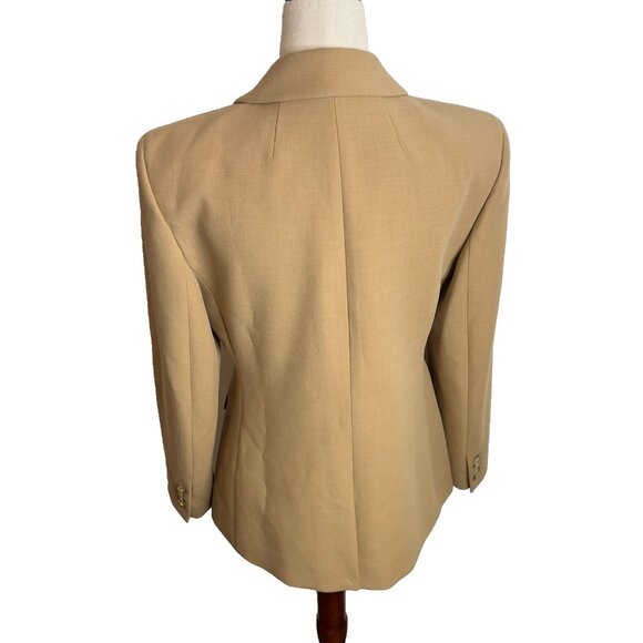 J.Crew $258 Madelyn Blazer Four Season Stretch Hthr Saddle Size 6 CC289 - Picture 6 of 12